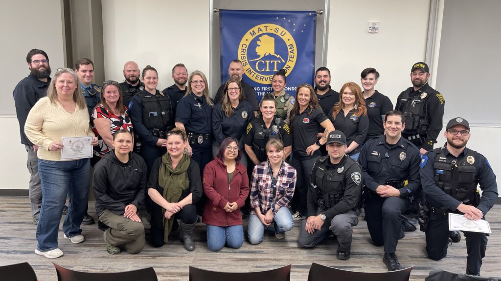 A cohort of Crisis Intervention Team graduates